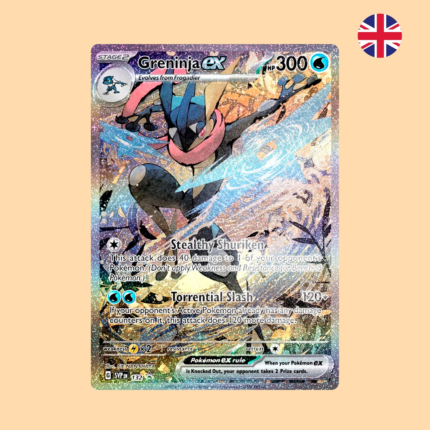 CAJA GRENINJA EX SPECIAL ILLUSTRATION COLLECTION - INGLES