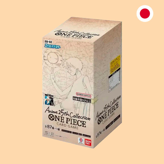CAJA ONE PIECE EB02 ANIME 25TH COLLECTION - JAPONES