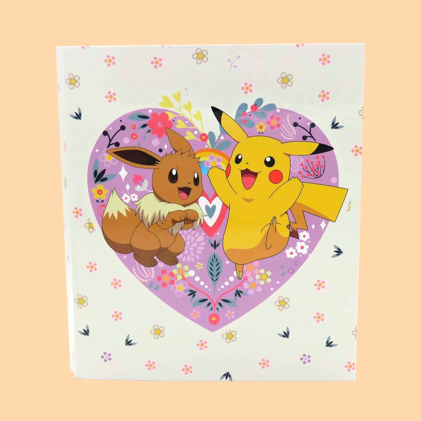 CARPETA 4 ANILLAS POKEMON FLOWERS