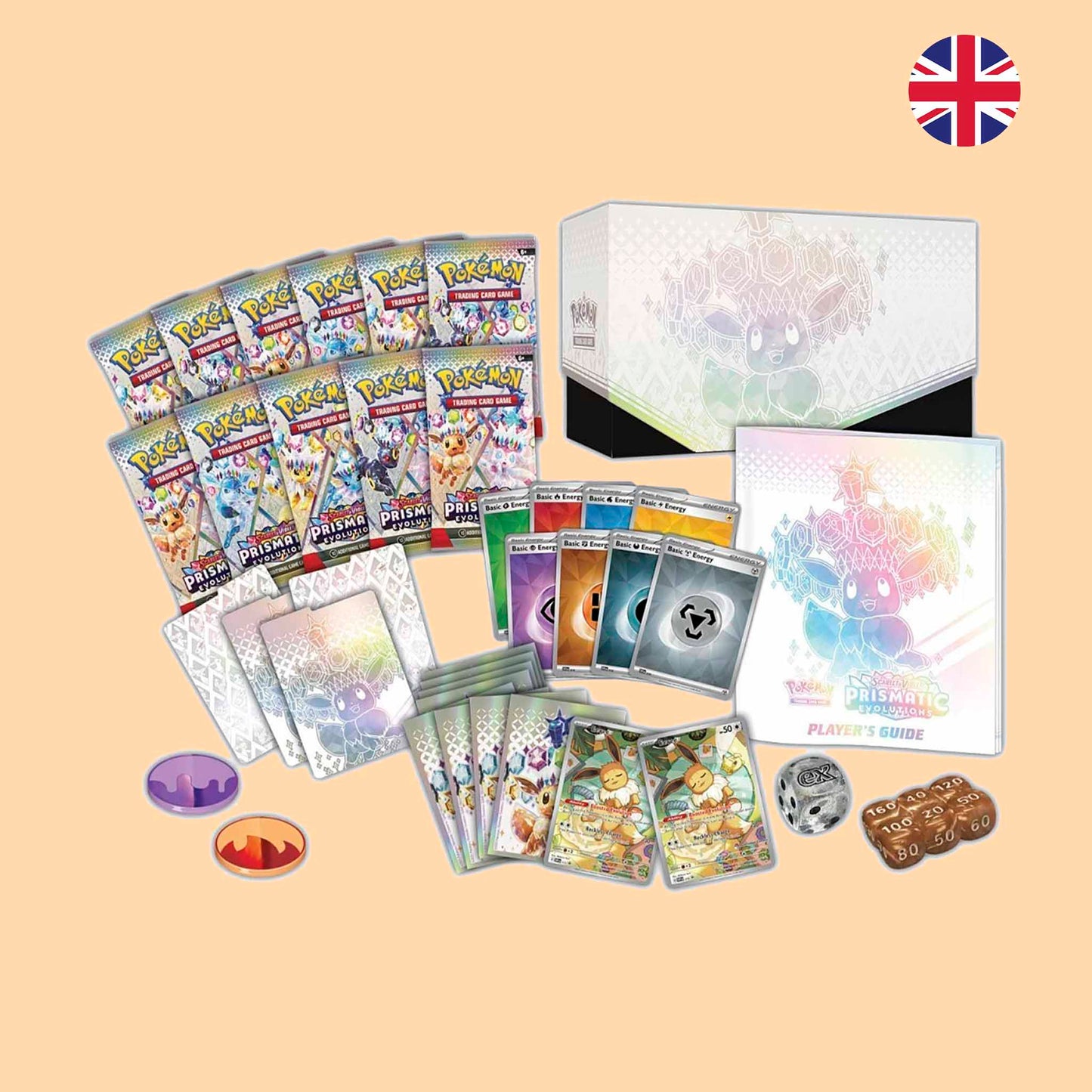 ETB CAJA DE ENTRENADOR ELITE PRISMATIC EVOLUTION - INGLES